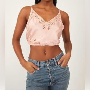 FREE PEOPLE Intimately Night Out Blouson Brami